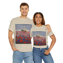 Load image into Gallery viewer, Benedictus - Unisex HEAVY COTTON TEE - by Kerry Sandhu Art
