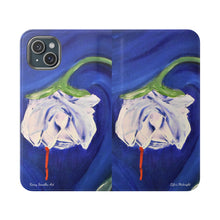 Load image into Gallery viewer, Life&#39;s Midnight - PHONE CASE WALLET - by Kerry Sandhu Art
