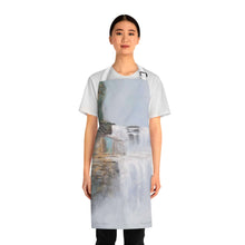 Load image into Gallery viewer, Apron - lightweight, silky finish 100% polyester, two front pockets. Many original artwork designs by Kerry Sandhu Art
