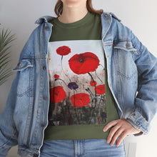 Load image into Gallery viewer, For The Fallen - Unisex HEAVY COTTON TEE - by Kerry Sandhu Art
