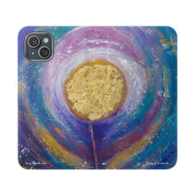 Load image into Gallery viewer, Flower of Gratitude - PHONE CASE WALLET - by Kerry Sandhu Art
