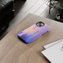 Load image into Gallery viewer, Setting Sun - TOUGH PHONE CASES for Samsung &amp; iPhones - by Kerry Sandhu Art
