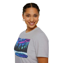 Load image into Gallery viewer, T-Shirt made from very soft materials, no side seams. Feels like bliss to wear! Many designs by Kerry Sandhu Art
