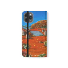 Load image into Gallery viewer, Beds Are Burning - PHONE CASE WALLET - by Kerry Sandhu Art
