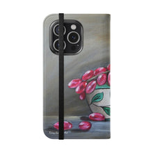 Load image into Gallery viewer, Bowl of Grapes - PHONE CASE WALLET for Samsung &amp; iPhones - by Kerry Sandhu Art
