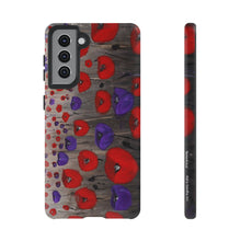 Load image into Gallery viewer, Benedictus (Poppies Only) - TOUGH PHONE CASES for Samsung &amp; iPhones - by Kerry Sandhu Art
