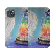 Load image into Gallery viewer, Angels Brought Me Here - PHONE CASE WALLET - by Kerry Sandhu Art
