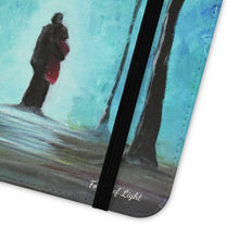 Load image into Gallery viewer, Forest of Light - PHONE CASE WALLET - by Kerry Sandhu Art

