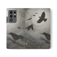 Load image into Gallery viewer, Come Join the Murder - PHONE CASE WALLET - by Kerry Sandhu Art
