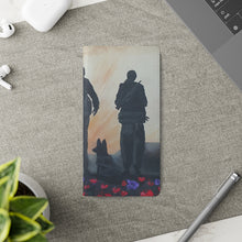 Load image into Gallery viewer, The Dust of Uruzgan (with Poppies) - PHONE CASE WALLET for Samsung &amp; iPhones - Designed from original Anzac Day artwork
