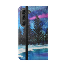 Load image into Gallery viewer, Aurora - PHONE CASE WALLET for Samsung &amp; iPhones - by Kerry Sandhu Art
