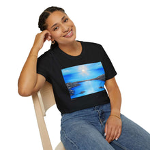Load image into Gallery viewer, T-Shirt made from very soft materials, no side seams. Feels like bliss to wear! Many designs by Kerry Sandhu Art

