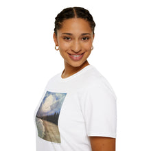 Load image into Gallery viewer, T-Shirt made from very soft materials, no side seams. Feels like bliss to wear! Many designs by Kerry Sandhu Art
