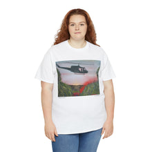 Load image into Gallery viewer, The Battle of Long Tan - Unisex HEAVY COTTON TEE - Designed from Original Anzac Day artwork (Image on front)
