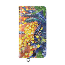 Load image into Gallery viewer, Rustic Wattle - PHONE CASE WALLET for Samsung &amp; iPhones - by Kerry Sandhu Art
