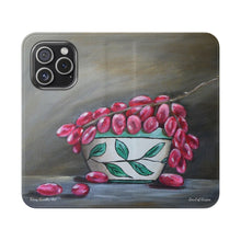 Load image into Gallery viewer, Bowl of Grapes - PHONE CASE WALLET for Samsung &amp; iPhones - by Kerry Sandhu Art

