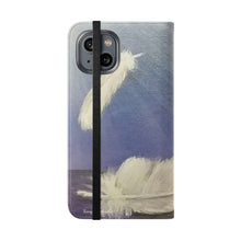 Load image into Gallery viewer, Three Little Birds (Faith) - PHONE CASE WALLET - by Kerry Sandhu Art
