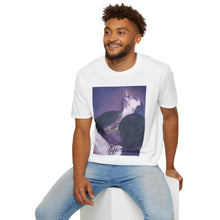 Load image into Gallery viewer, T-Shirt made from very soft materials, no side seams. Feels like bliss to wear! Many designs by Kerry Sandhu Art
