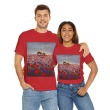 Load image into Gallery viewer, Benedictus - Unisex HEAVY COTTON TEE - by Kerry Sandhu Art
