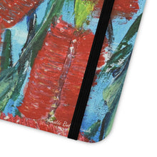 Load image into Gallery viewer, Rustic Bottle Brush - PHONE CASE WALLET - by Kerry Sandhu Art
