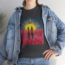 Load image into Gallery viewer, Freedom Called - Unisex HEAVY COTTON TEE - by Kerry Sandhu Art
