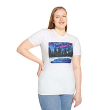 Load image into Gallery viewer, T-Shirt made from very soft materials, no side seams. Feels like bliss to wear! Many designs by Kerry Sandhu Art
