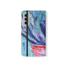 Load image into Gallery viewer, Rustic Banksia - PHONE CASE WALLET for Samsung &amp; iPhones - by Kerry Sandhu Art
