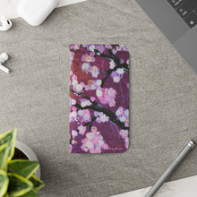 Load image into Gallery viewer, Cherry Blossom - PHONE CASE WALLET - by Kerry Sandhu Art

