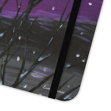 Load image into Gallery viewer, Luminescence - PHONE CASE WALLET - by Kerry Sandhu Art
