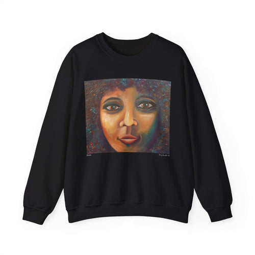 Sweatshirt 50/50 Cotton/Polyester, Medium-heavy fabric, Loose fit, true to size, Original art designs by Kerry Sandhu Art