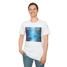 Load image into Gallery viewer, T-Shirt made from very soft materials, no side seams. Feels like bliss to wear! Many designs by Kerry Sandhu Art
