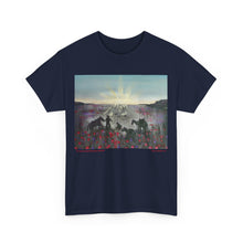 Load image into Gallery viewer, The Band Played Waltzing Matilda - Unisex HEAVY COTTON TEE - by Kerry Sandhu Art
