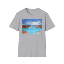 Load image into Gallery viewer, T-Shirt made from very soft materials, no side seams. Feels like bliss to wear! Many designs by Kerry Sandhu Art
