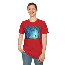 Load image into Gallery viewer, T-Shirt made from very soft materials, no side seams. Feels like bliss to wear! Many designs by Kerry Sandhu Art

