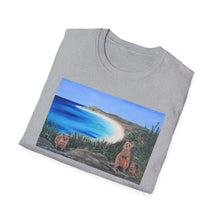 Load image into Gallery viewer, T-Shirt made from very soft materials, no side seams. Feels like bliss to wear! Many designs by Kerry Sandhu Art

