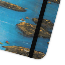 Load image into Gallery viewer, Moon River - PHONE CASE WALLET for Samsung &amp; iPhones - by Kerry Sandhu Art
