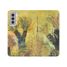 Load image into Gallery viewer, Rustic Grass Tree - PHONE CASE WALLET - by Kerry Sandhu Art
