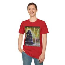 Load image into Gallery viewer, T-Shirt made from very soft materials, no side seams. Feels like bliss to wear! Many designs by Kerry Sandhu Art

