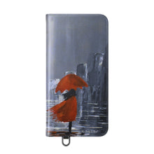 Load image into Gallery viewer, The Lady in Red - PHONE CASE WALLET - by Kerry Sandhu Art
