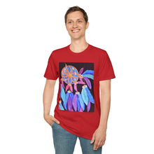 Load image into Gallery viewer, T-Shirt made from very soft materials, no side seams. Feels like bliss to wear! Many designs by Kerry Sandhu Art
