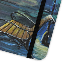 Load image into Gallery viewer, Park Bench - PHONE CASE WALLET for Samsung &amp; iPhones - by Kerry Sandhu Art
