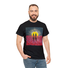 Load image into Gallery viewer, Unisex heavy cotton tee. No side seams, 100% cotton, Classic fit, Runs true to size - you can&#39;t go wrong! By Kerry Sandhu Art
