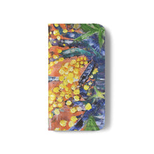 Load image into Gallery viewer, Rustic Wattle - PHONE CASE WALLET for Samsung &amp; iPhones - by Kerry Sandhu Art
