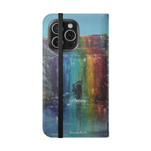 Load image into Gallery viewer, Return to Innocence - PHONE CASE WALLET - by Kerry Sandhu Art
