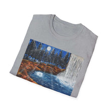 Load image into Gallery viewer, T-Shirt made from very soft materials, no side seams. Feels like bliss to wear! Many designs by Kerry Sandhu Art

