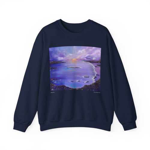 Sweatshirt 50/50 Cotton/Polyester, Medium-heavy fabric, Loose fit, true to size, Original art designs by Kerry Sandhu Art