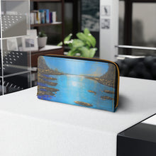 Load image into Gallery viewer, Moon River - ZIPPER WALLET - Designed from original artwork
