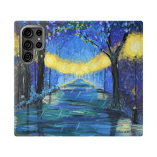 Load image into Gallery viewer, Colours of the Rain - PHONE CASE WALLET - by Kerry Sandhu Art
