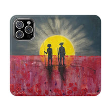 Load image into Gallery viewer, Freedom Called - PHONE CASE WALLET - by Kerry Sandhu Art

