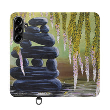 Load image into Gallery viewer, Zen Pond - PHONE CASE WALLET for Samsung &amp; iPhones - by Kerry Sandhu Art
